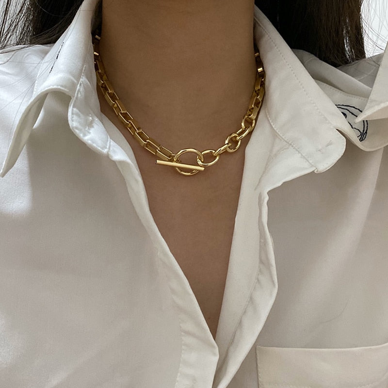 Box Chain Choker