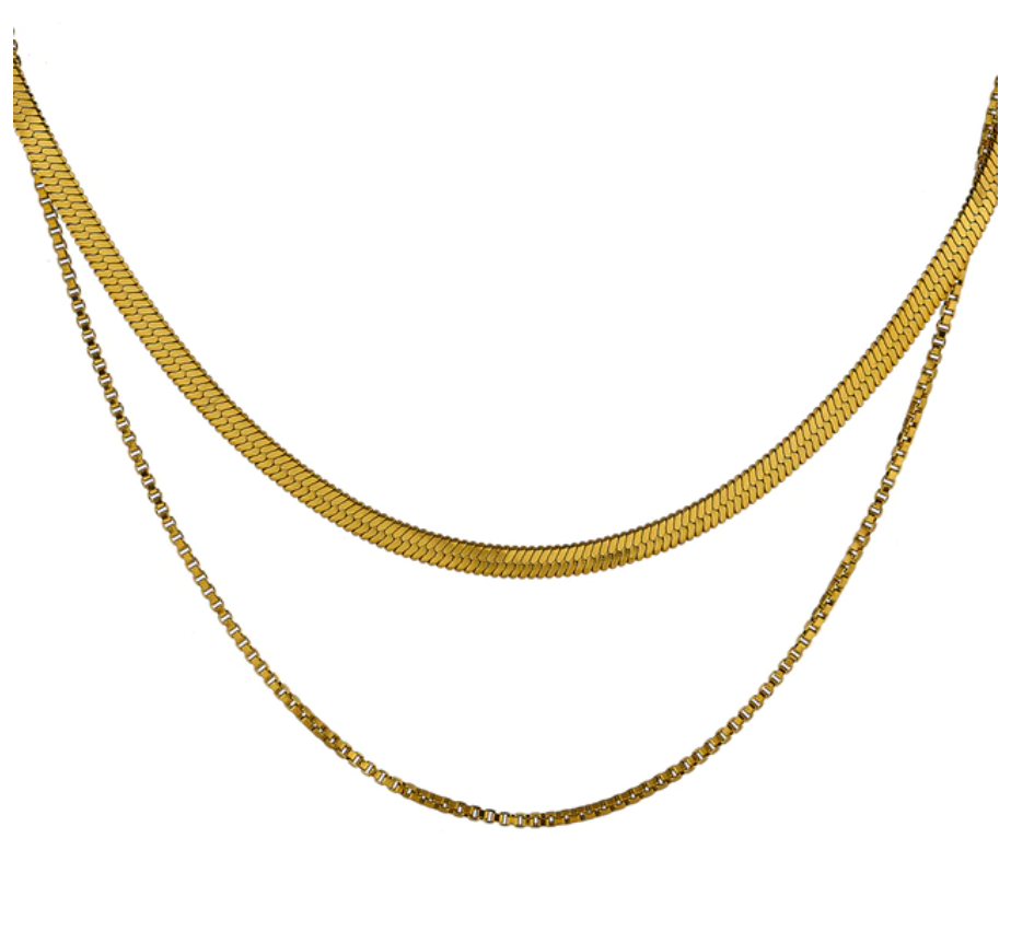 Double Chain Necklace